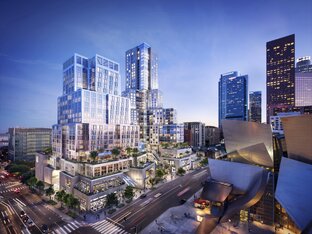 Gehry celebrates groundbreaking