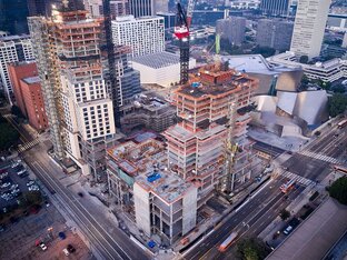Photo of The Grand under construction on 10.16.2020