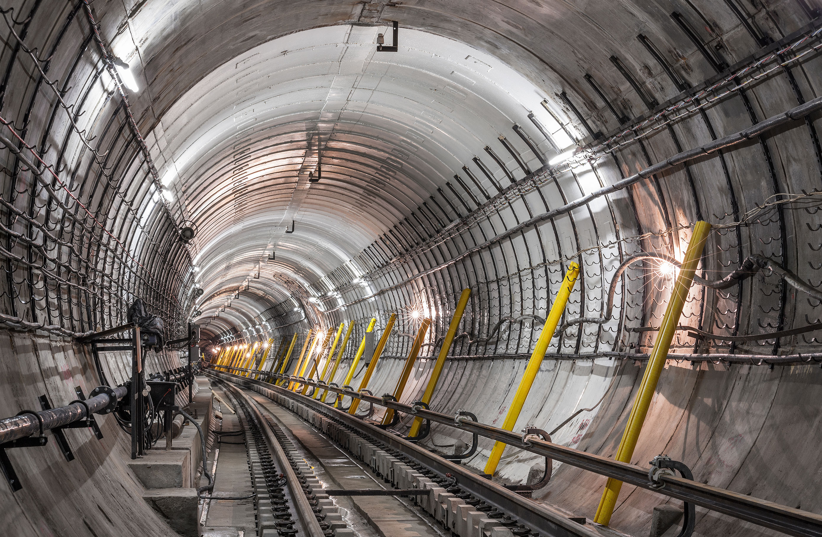Transit Tunnel Under Consturction