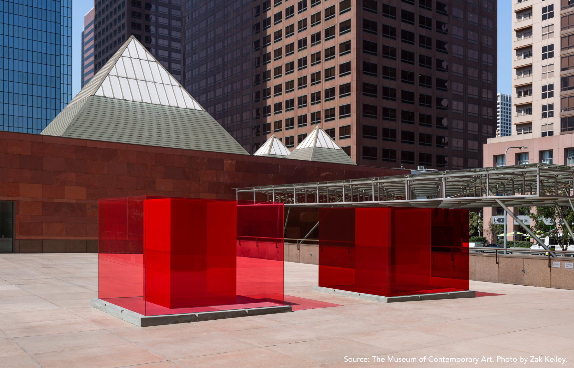 Outdoor Exhibit at the MOCA in DTLA