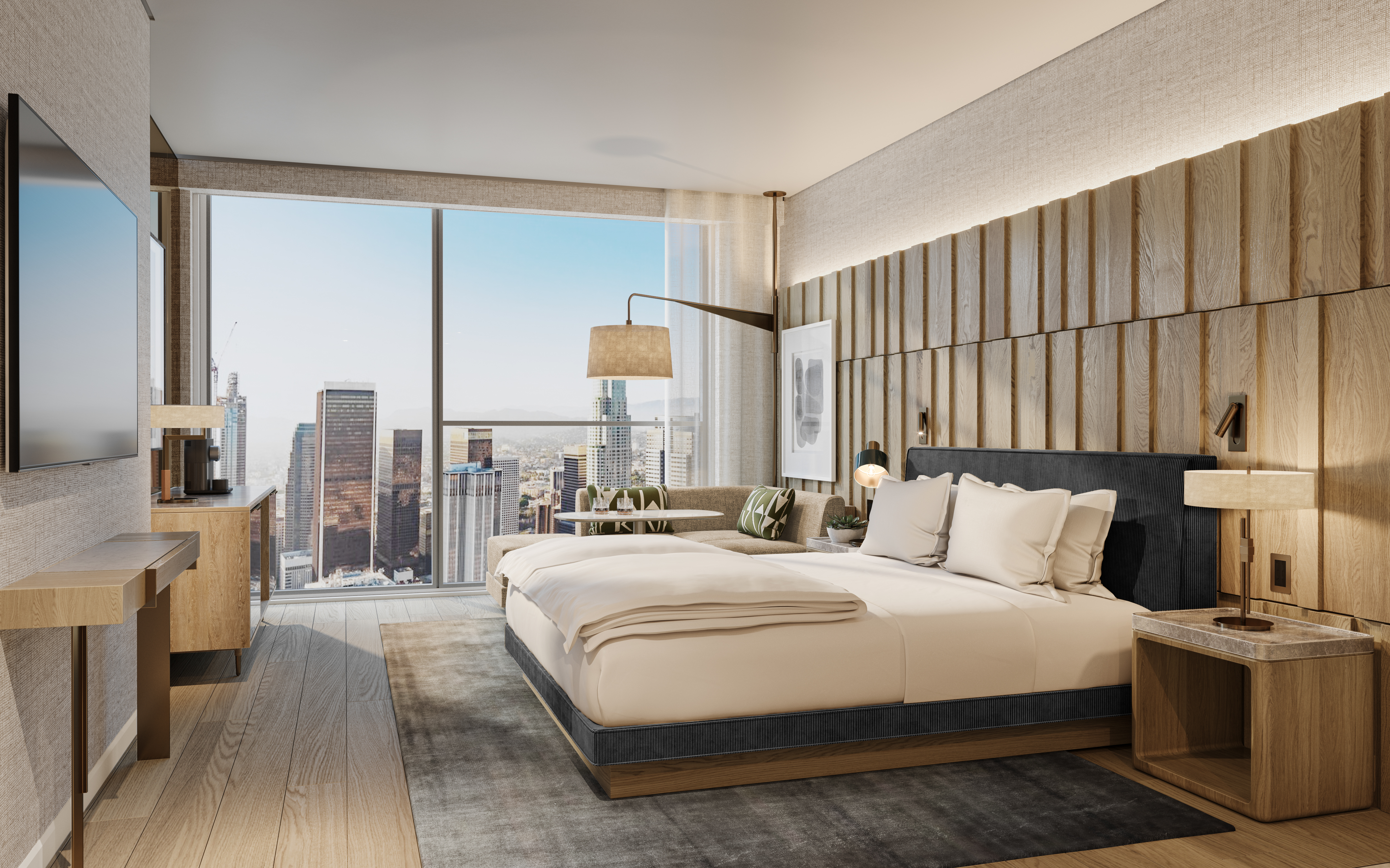 Conrad Los Angeles King Bed Room