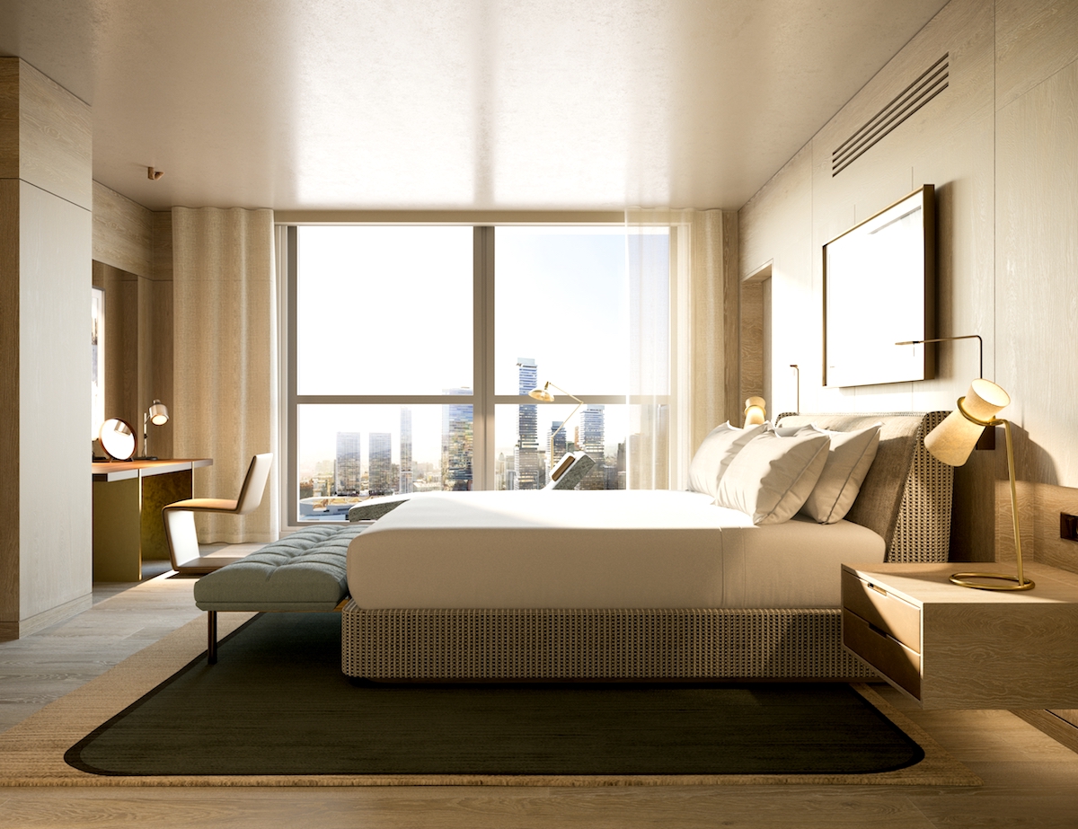 conrad los angeles presidential bedroom