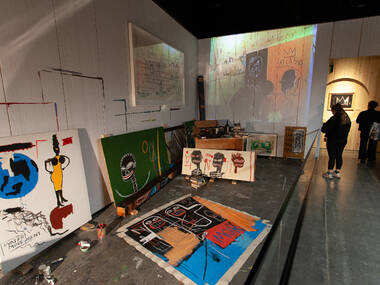 Jean-Michel Basquiat King Pleasure Timeout LA