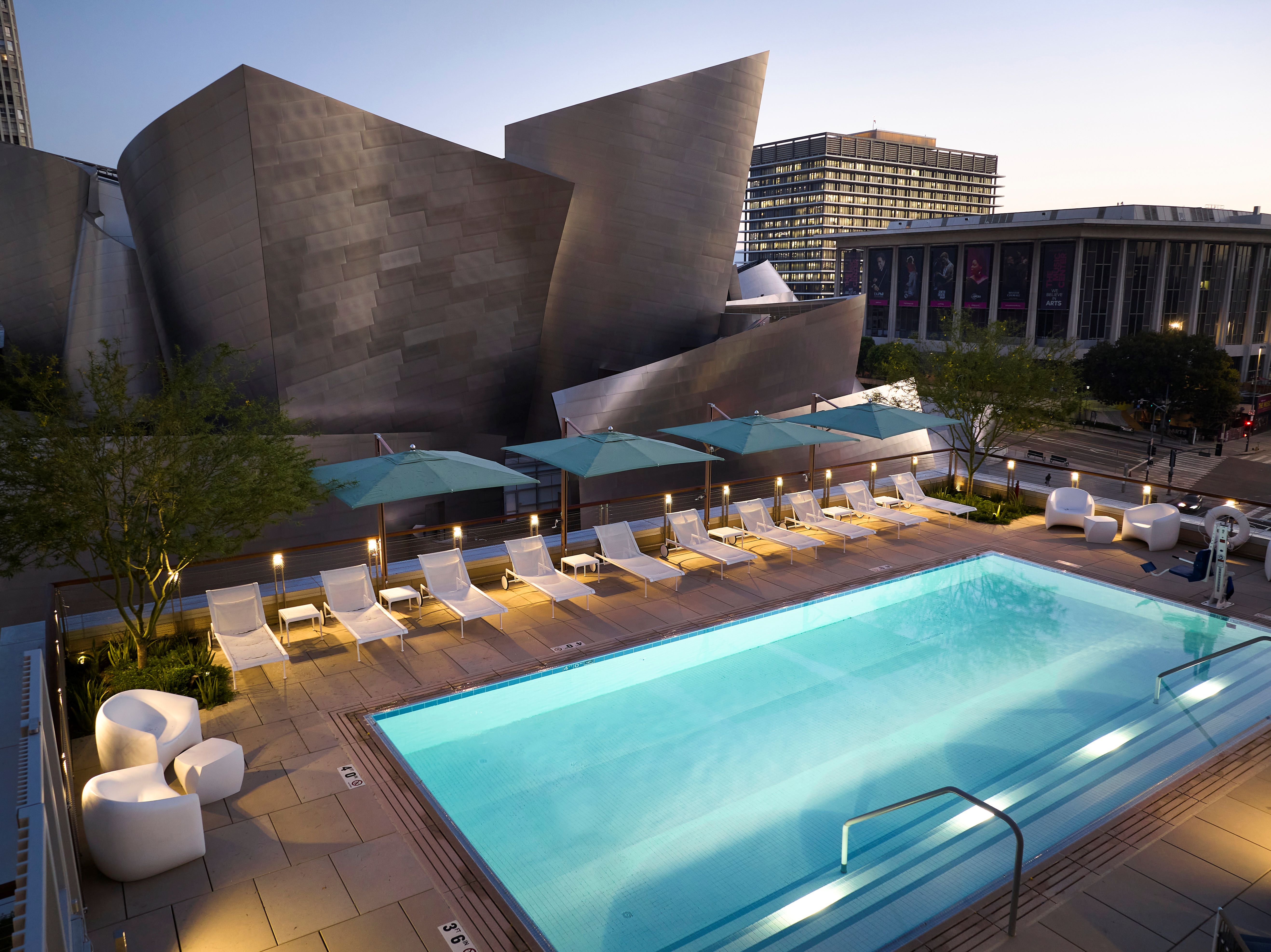 The Grand by Gehry Pool