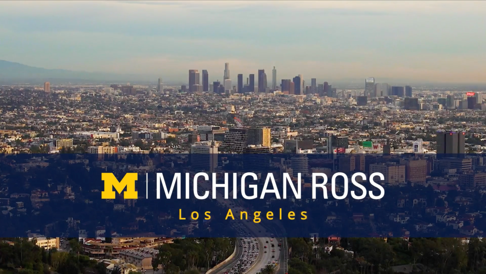 Michigan Ross Los Angeles
