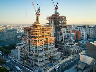 Photos of The Grand under construction on 10.12.2020