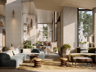 Conrad Los Angeles Lobby Arrival