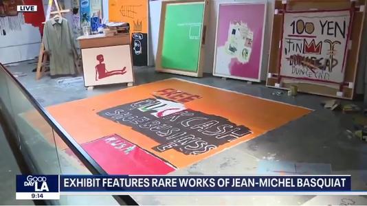 Exhibit features rare works of Jean-Michel Basquiat