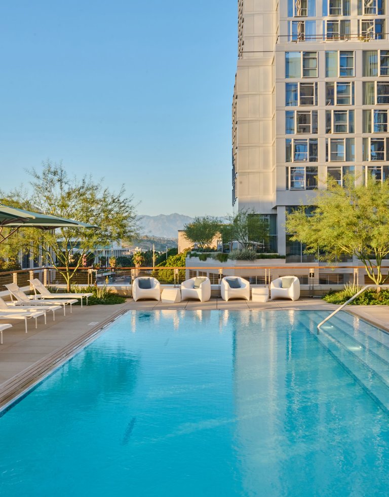 The Grand by Gehry Pool