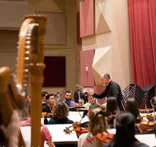 Conductor and Class at Colburn School of Music
