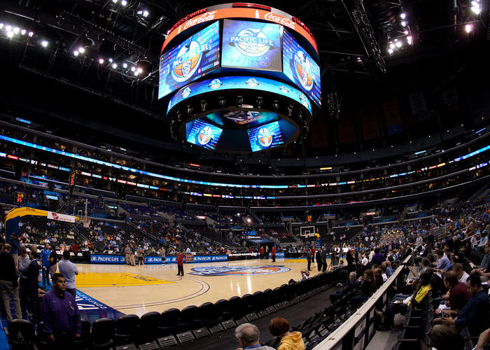 NBA Basketball Court